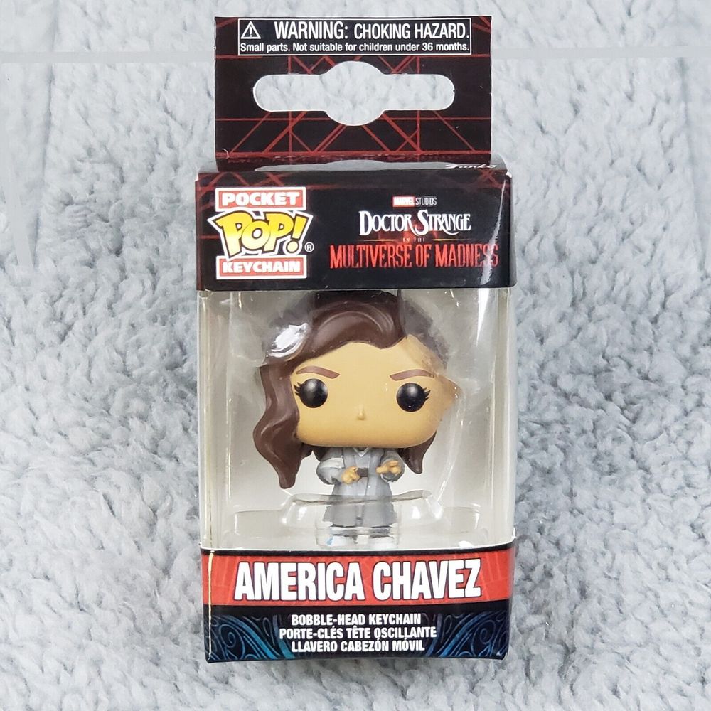 Funko Pop Marvel Keychain America Chavez Multiverse Doctor Strange (A)